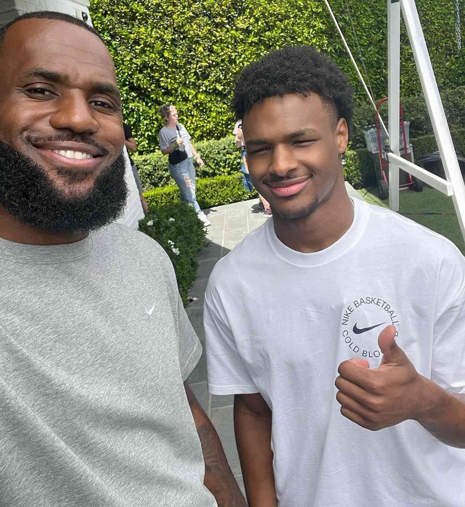 NBA/詹皇兒子Bronny James選秀前景看好!上陣父子兵有望!