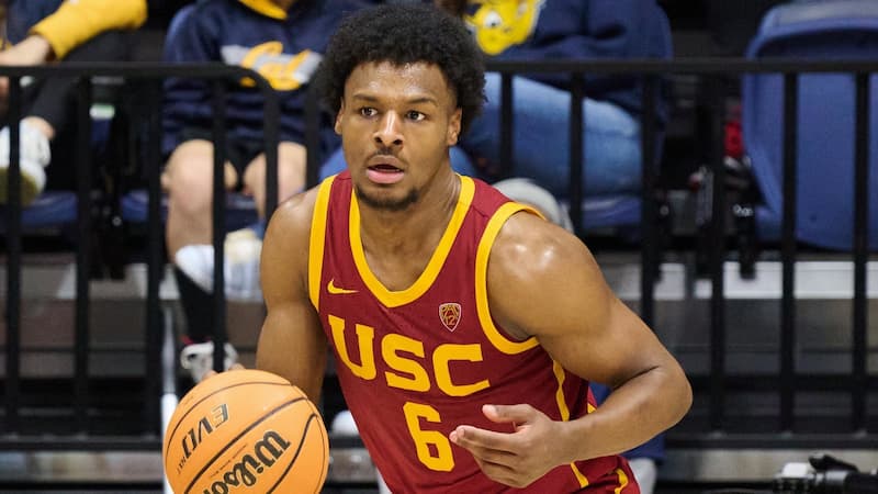 NBA/湖人球隊打算實現詹姆斯家族的夢想,將選進 Bronny James「父子同隊」!