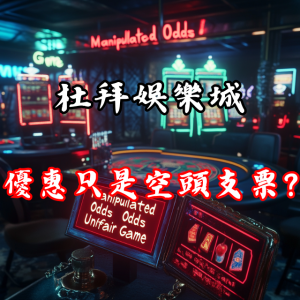 杜拜娛樂城的優惠活動是否只是空頭支票？