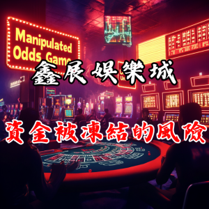 鑫展娛樂城是否存在資金被凍結的風險？